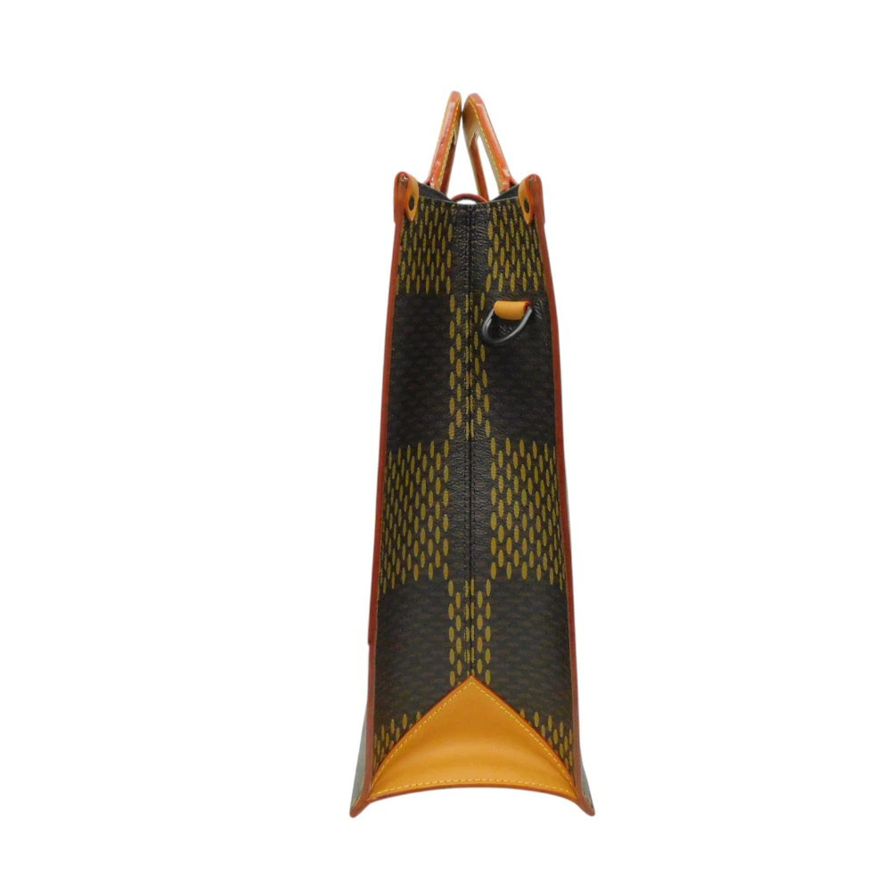 Louis Vuitton NIGO Collaboration Tote Bag Giant Crossbody Brown - Picture 4 of 9